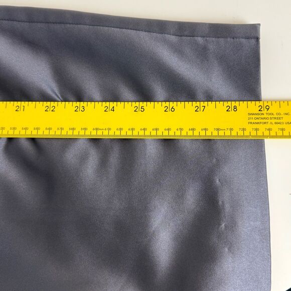 David’s Bridal Short Strapless Dress Pewter Grey 4 - Picture 10 of 10